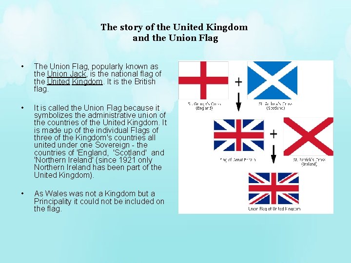 The story of the United Kingdom and the Union Flag • The Union Flag,