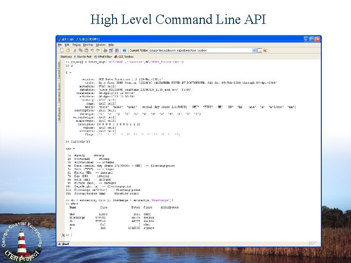 High Level Command Line API 