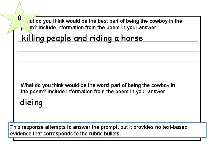 30 What do you think would be the best part of being the cowboy