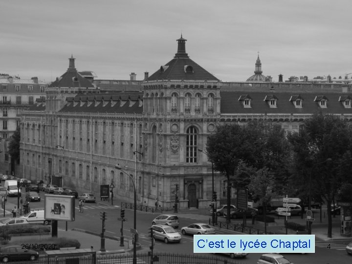 26/10/2020 C’est le lycée Chaptal 4 