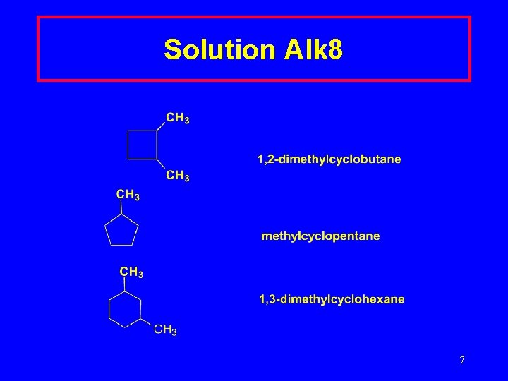Solution Alk 8 Timberlake Lecture. PLUS 1999 7 