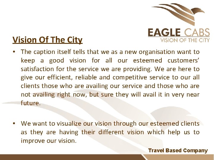 Vision Of The City • The caption itself tells that we as a new