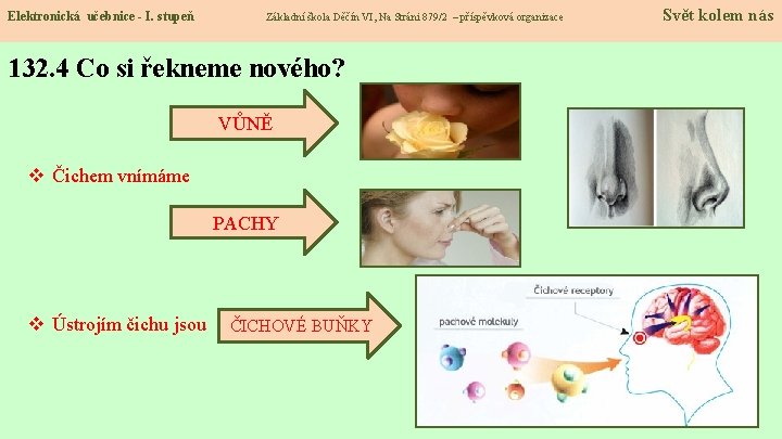 Elektronická učebnice - I. stupeň Základní škola Děčín VI, Na Stráni 879/2 – příspěvková