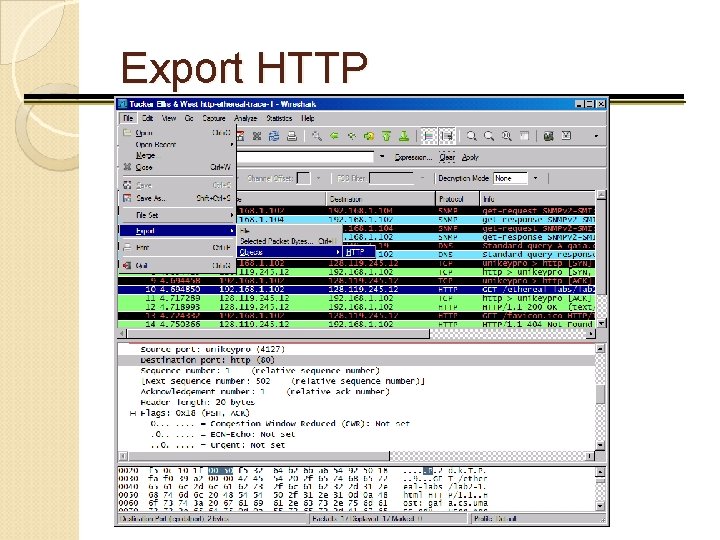 Export HTTP 