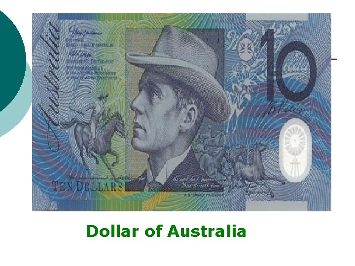 Dollar of Australia 