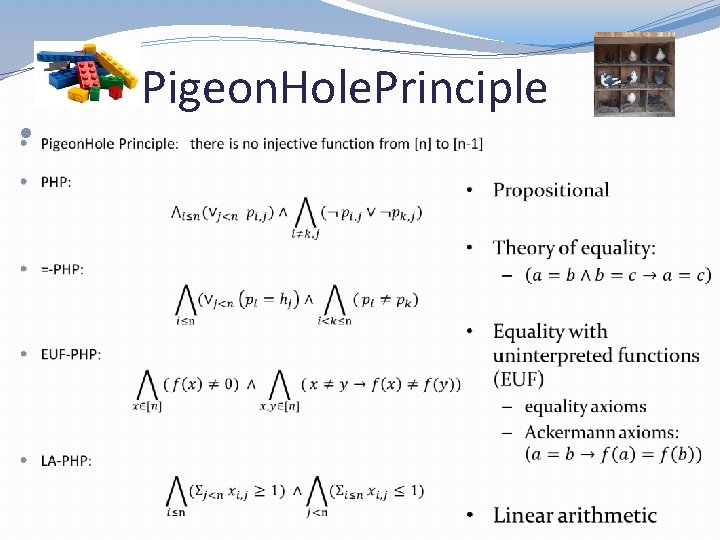 Pigeon. Hole. Principle 