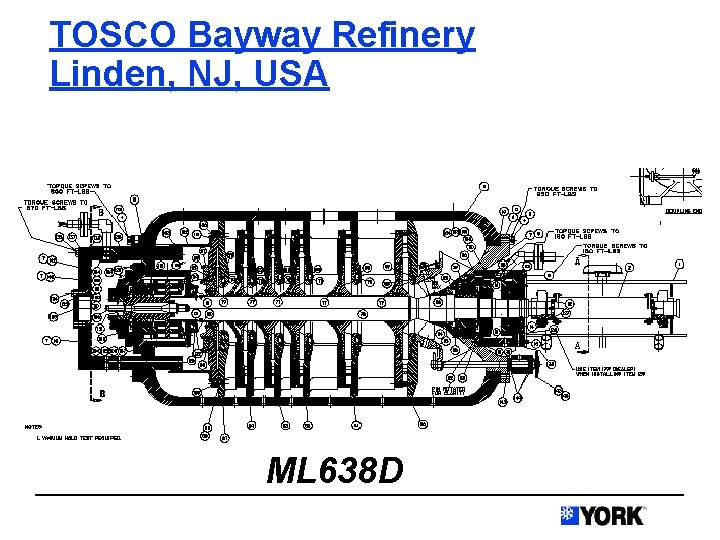 TOSCO Bayway Refinery Linden, NJ, USA ML 638 D 