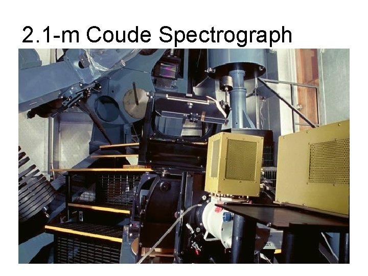 2. 1 -m Coude Spectrograph 