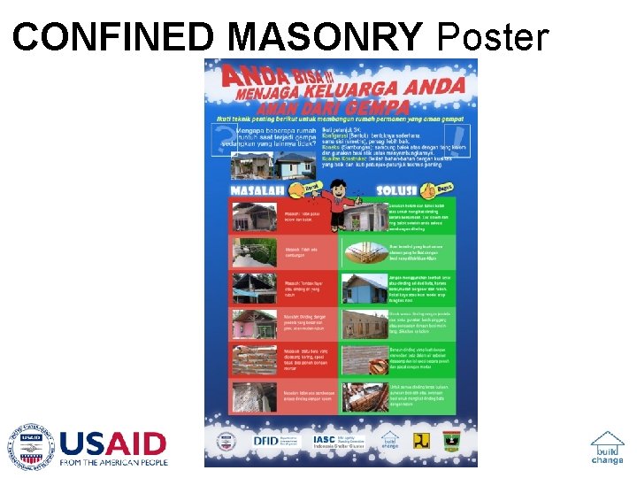 CONFINED MASONRY Poster 