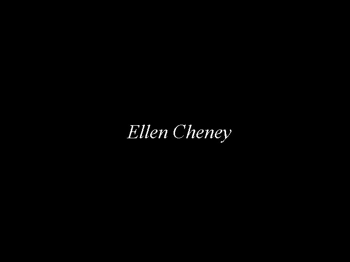 Ellen Cheney 