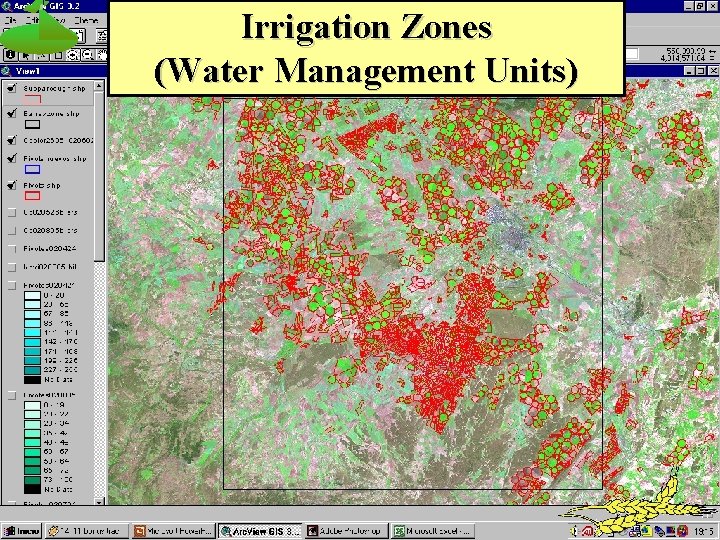 Irrigation Zones (Water Management Units) 