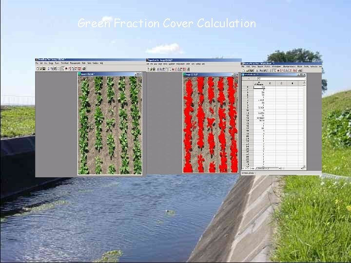 Green Fraction Cover Calculation 