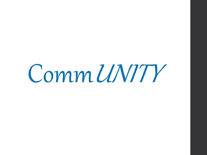 Comm. UNITY 