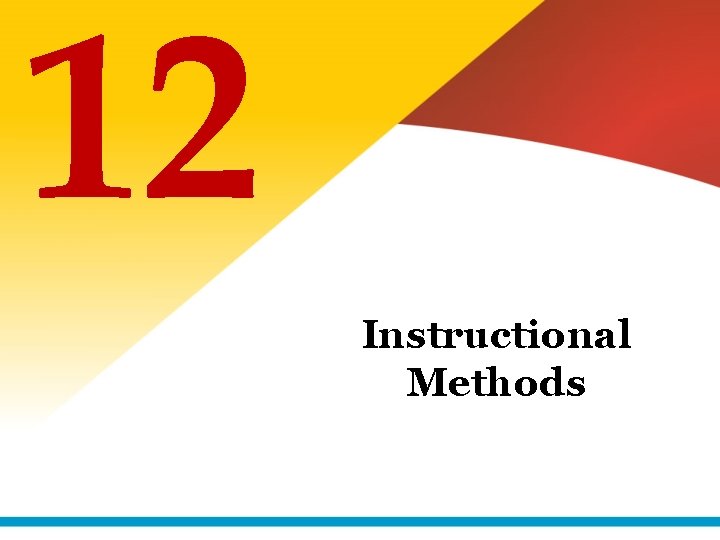 12 Instructional Methods 
