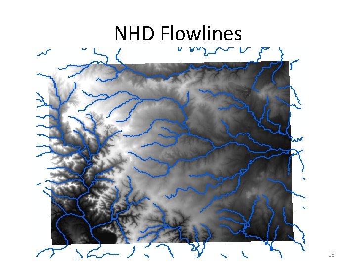 NHD Flowlines 15 