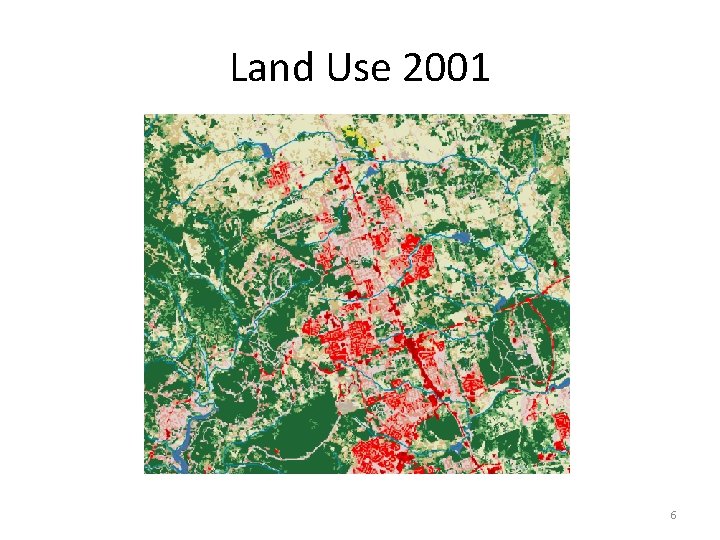 Land Use 2001 6 