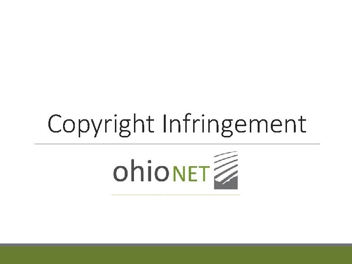 Copyright Infringement 