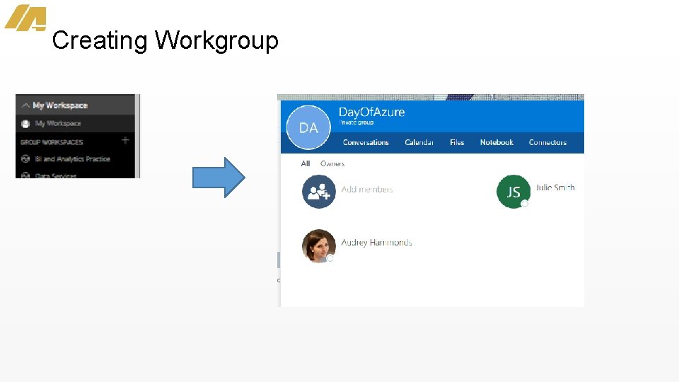 Creating Workgroup 