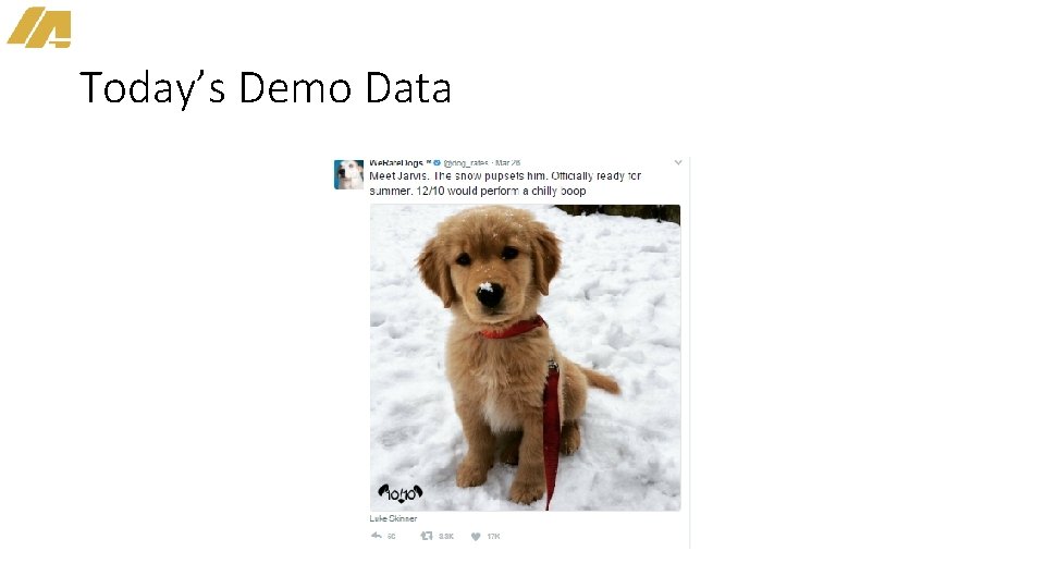 Today’s Demo Data 