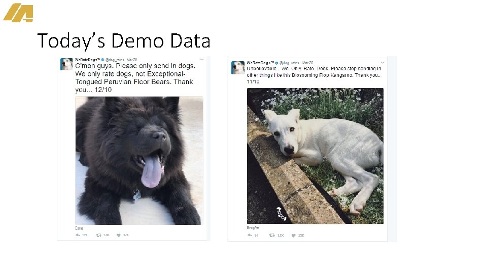 Today’s Demo Data 