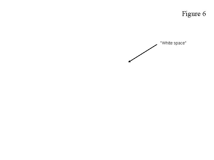 Figure 6 “White space” 