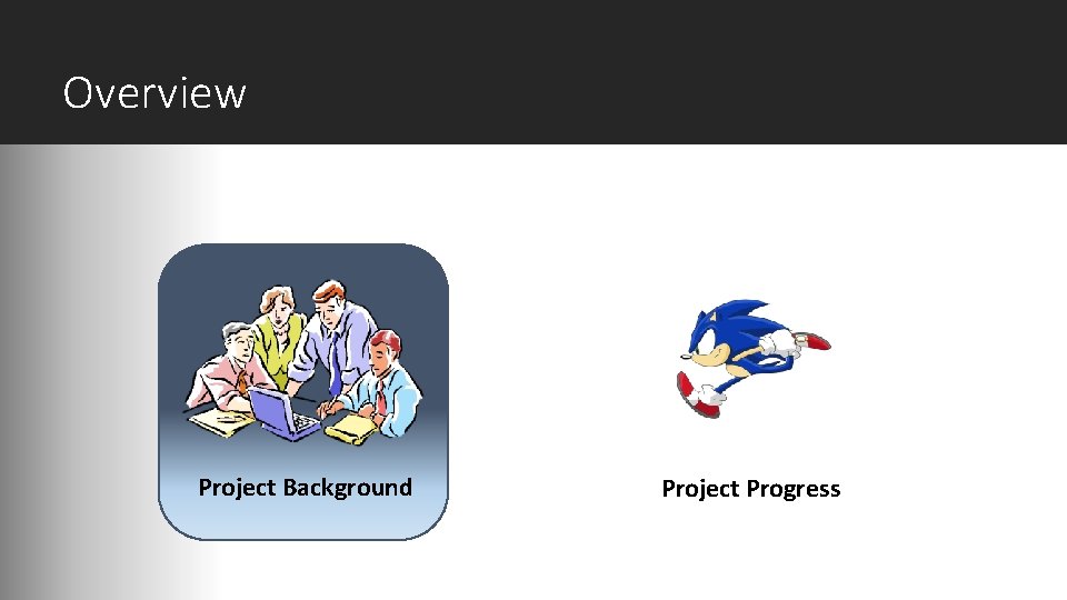 Overview Project Background Project Progress 