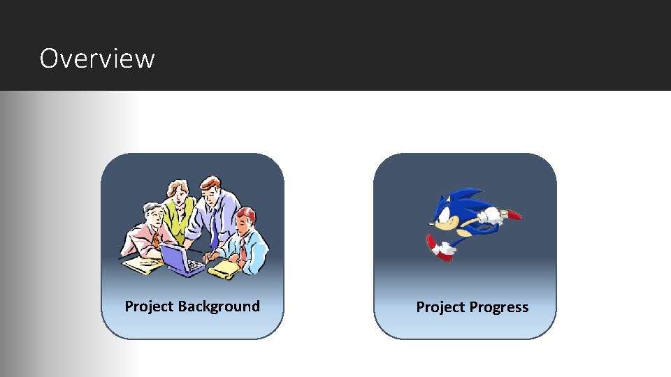 Overview Project Background Project Progress 