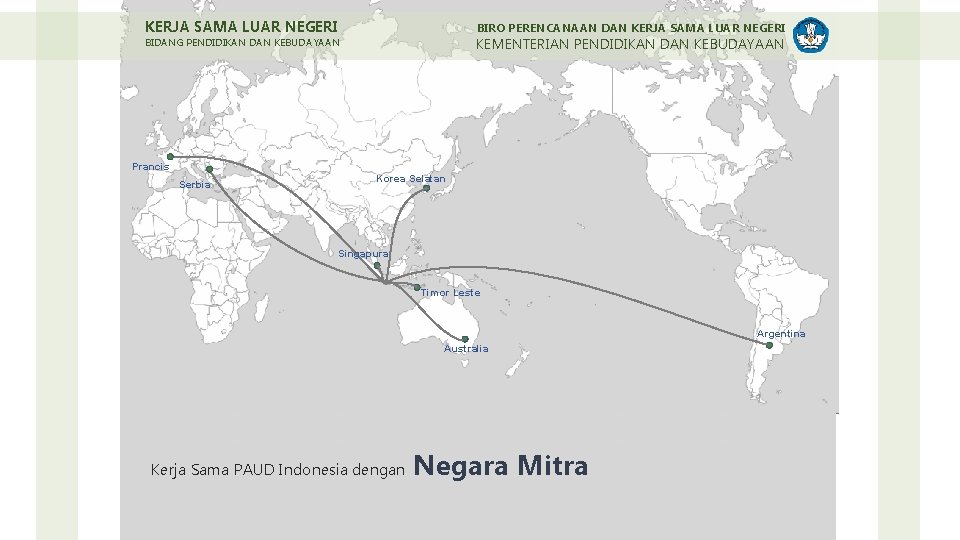 KERJA SAMA LUAR NEGERI BIRO PERENCANAAN DAN KERJA SAMA LUAR NEGERI KEMENTERIAN PENDIDIKAN DAN