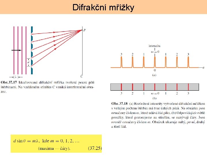 Difrakční mřížky 