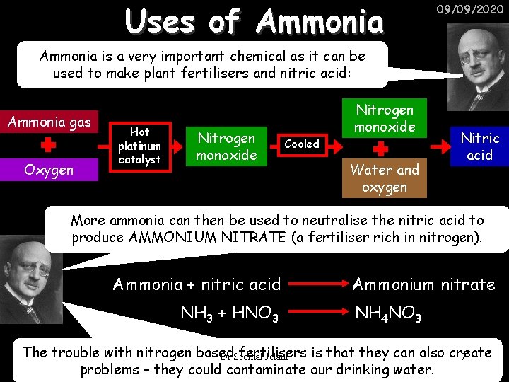 Uses of Ammonia 09/09/2020 Ammonia is a very important chemical as it can be