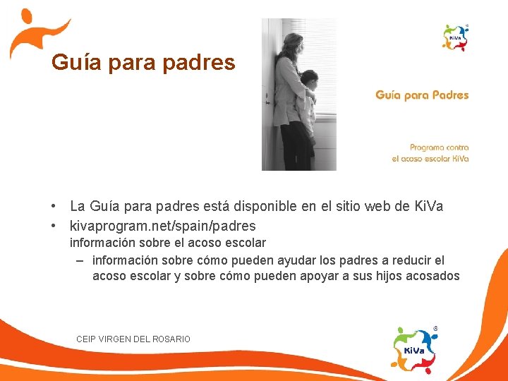 Guía para padres • La Guía para padres está disponible en el sitio web