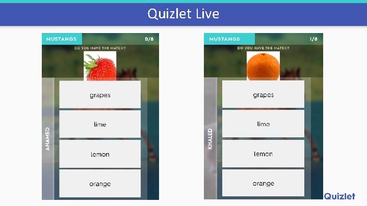 Quizlet Live 