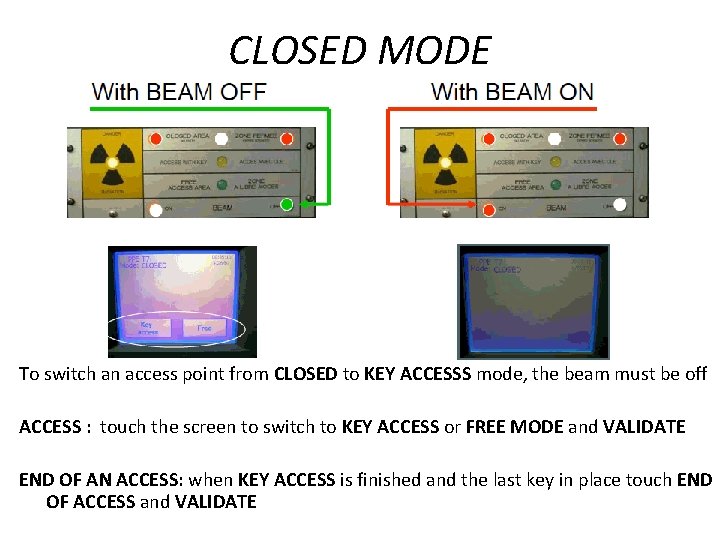 CLOSED MODE To switch an access point from CLOSED to KEY ACCESSS mode, the