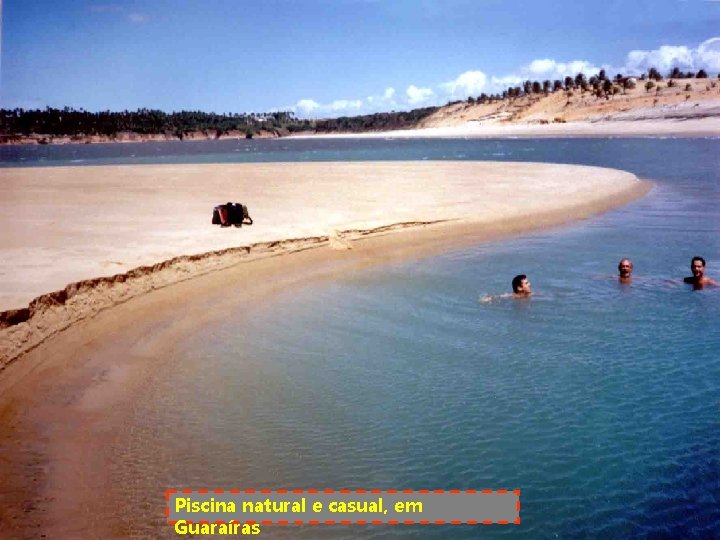 Piscina natural e casual, em Guaraíras 