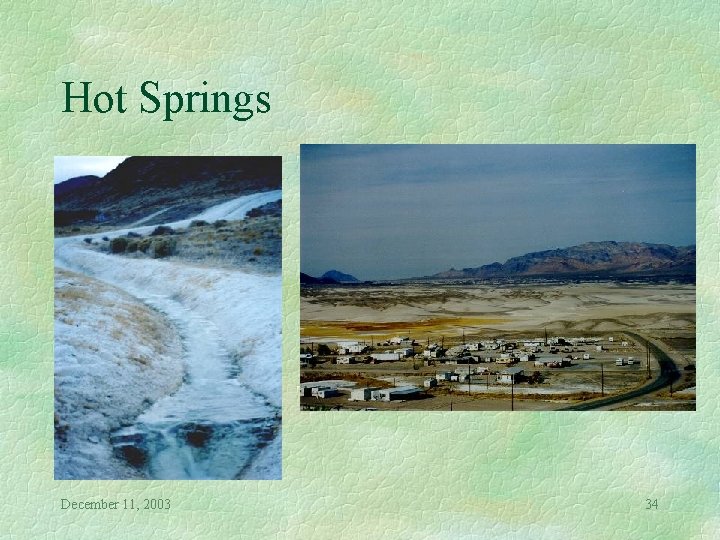 Hot Springs December 11, 2003 34 