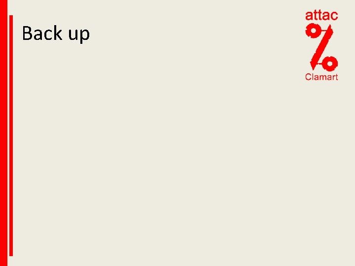 Back up Back up