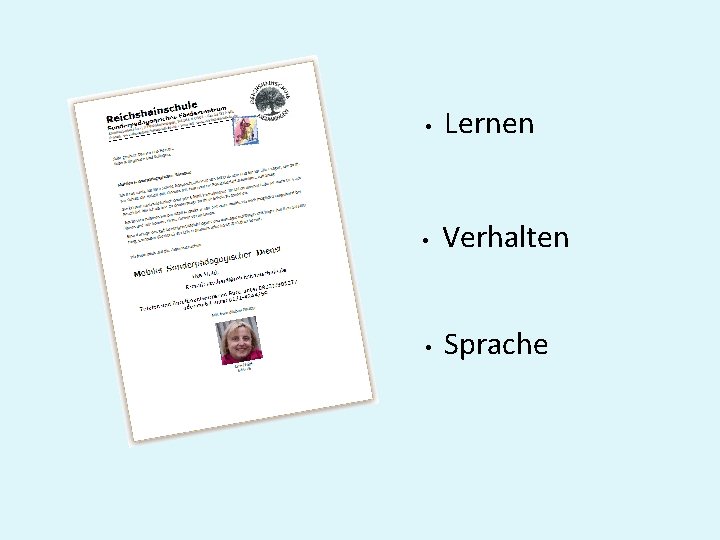  Lernen Verhalten Sprache 