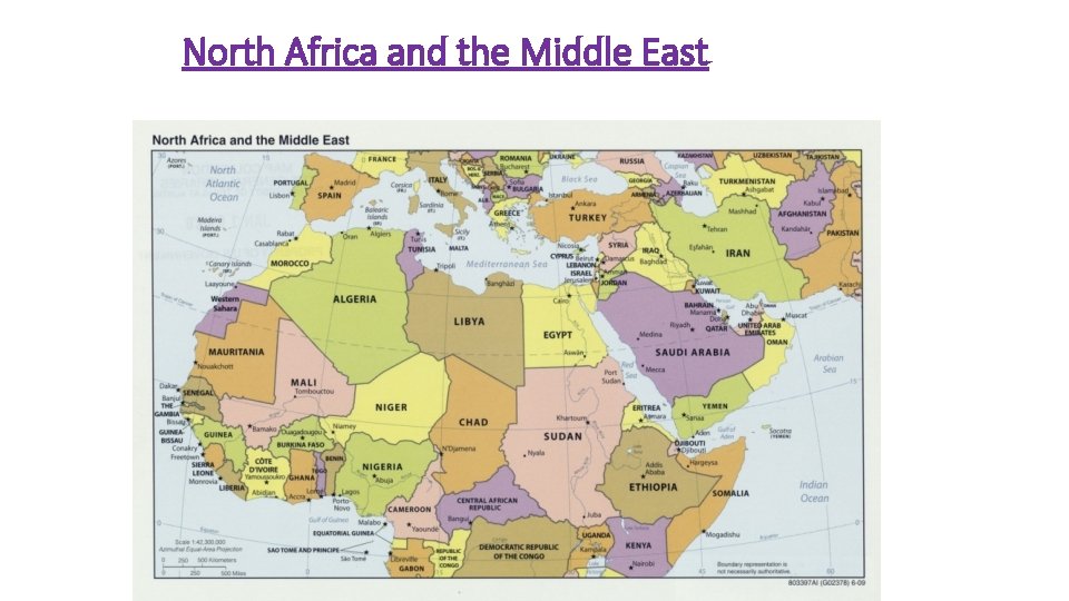 North Africa and the Middle East 