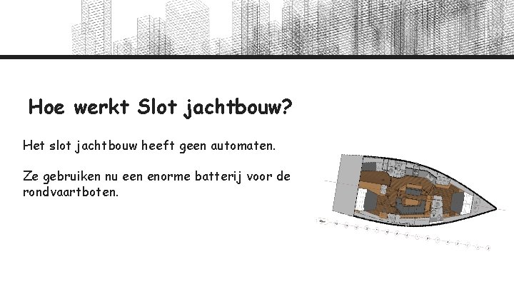 Hoe werkt Slot jachtbouw? Het slot jachtbouw heeft geen automaten. Ze gebruiken nu een