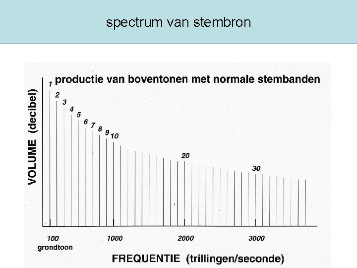 spectrum van stembron 