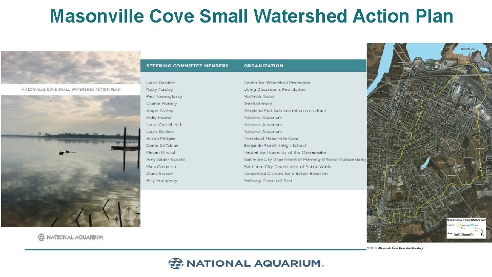 Masonville Cove Small Watershed Action Plan 