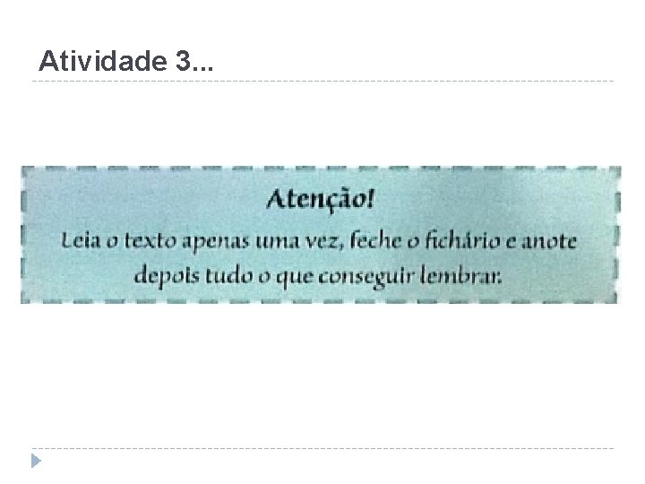 Atividade 3. . . 