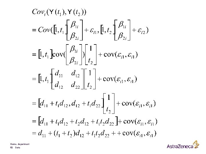 Name, department 50 Date 
