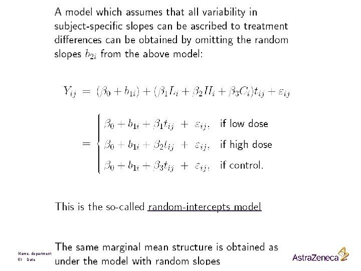 Name, department 51 Date 