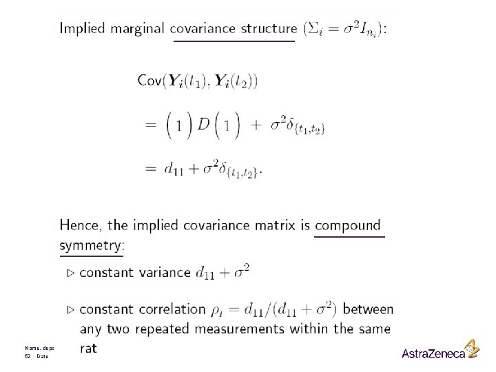 Name, department 52 Date 