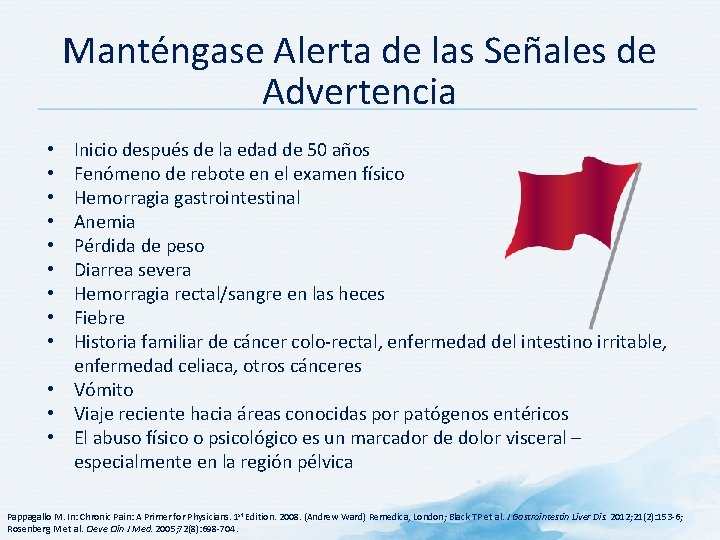 Manténgase Alerta de las Señales de Advertencia Inicio después de la edad de 50