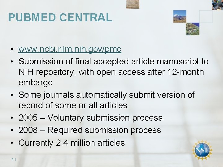 PUBMED CENTRAL • www. ncbi. nlm. nih. gov/pmc • Submission of final accepted article