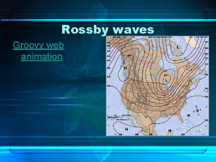 Rossby waves Groovy web animation 