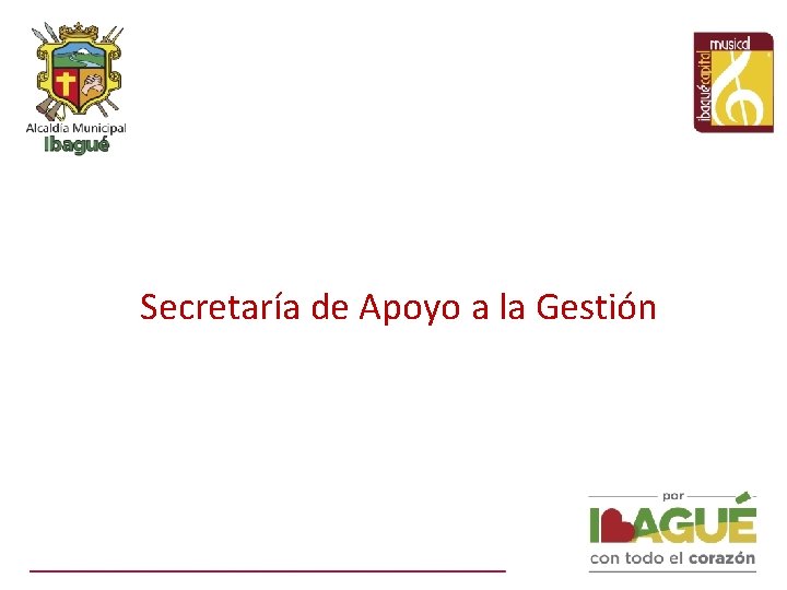 Secretaría de Apoyo a la Gestión 