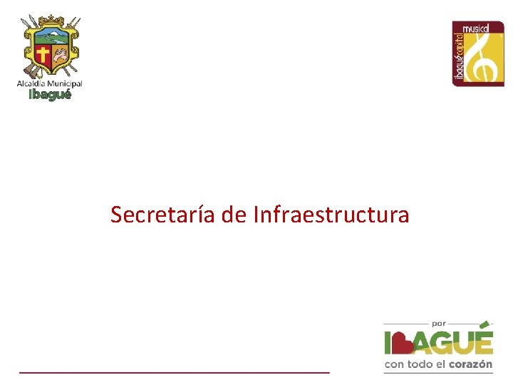 Secretaría de Infraestructura 